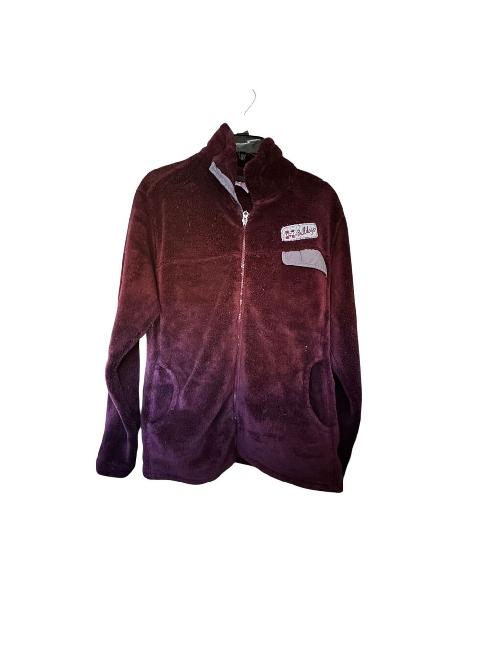 Mississippi state fuzzy jacket women's large